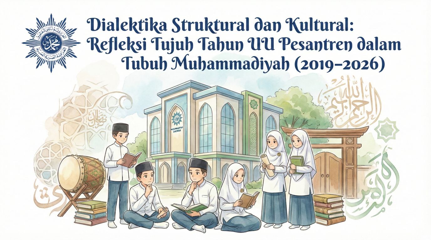 Dialektika Struktural dan Kultural: Refleksi Tujuh Tahun UU Pesantren dalam Tubuh Muhammadiyah (2019–2026)