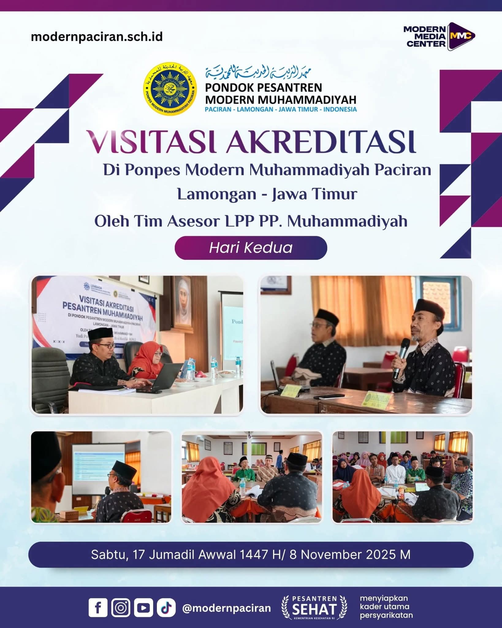 Visitasi Akreditasi PP Modern Paciran 2025 2